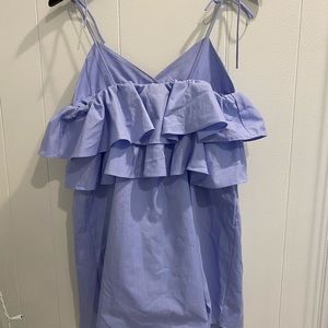 Goodnight macaroon-ruffle dress